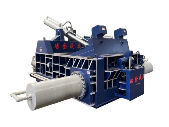 Hydraulisk metallbalpressmaskin